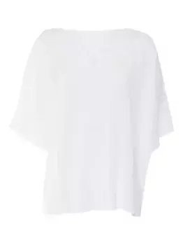 Топ с рукавами три четверти Ermanno Scervino, белый