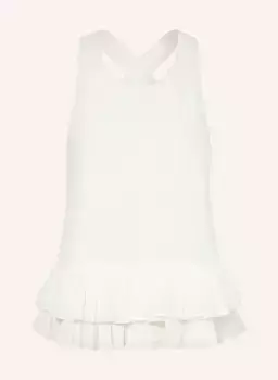 Топ с рюшами Claudie Pierlot, белый