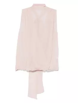 Топ с шарфом Blumarine, розовый