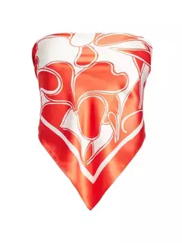 Топ с шарфом Ramona Sir., цвет mariposa lily