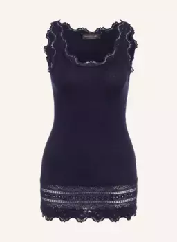 Топ с шелком Rosemunde, синий