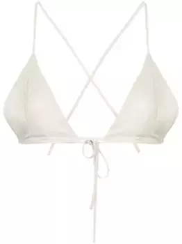 Топ с треугольными чашками Philosophy Di Lorenzo Serafini, серый