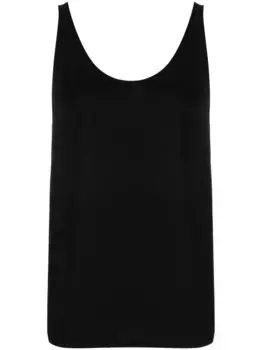 Топ с U-образным вырезом Fabiana Filippi, черный