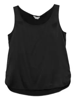 Топ с U-образным вырезом MAX MARA, черный