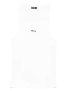 Топ с U-образным вырезом Mugler, белый