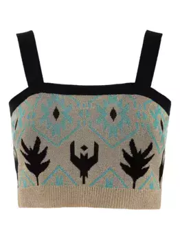 Топ с узором Akep, нейтральный