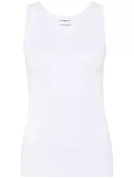 Топ с V-образным вырезом Claudie Pierlot, белый