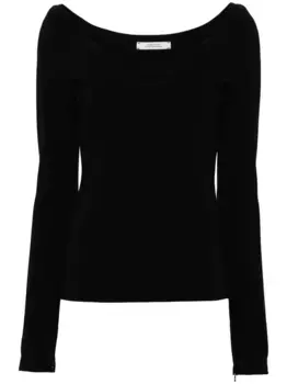 Топ с V-образным вырезом Dorothee Schumacher, черный