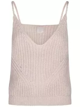 Топ с V-образным вырезом Eleventy, нейтральный цвет