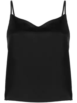 Топ с V-образным вырезом GOODIOUS, черный