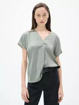 Топ с v-образным вырезом rinda InWear, цвет Agave Green
