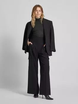 Топ с воротником-стойкой Patrizia Pepe, черный