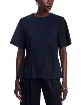 Топ с вставками Fabiana Filippi, синий