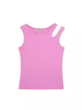 Топ с вырезами для девочек Habitual Kids, лаванда