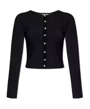 Топ с вырезами Dsquared2, черный