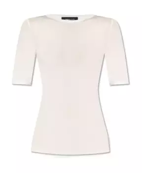 Топ с вырезом Fabiana Filippi, белый