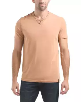 Топ с вырезом Vbo Lucky Brand, цвет Almond