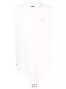 Топ с вышитым логотипом из коллаборации с Champion Rick Owens X Champion, нейтральный