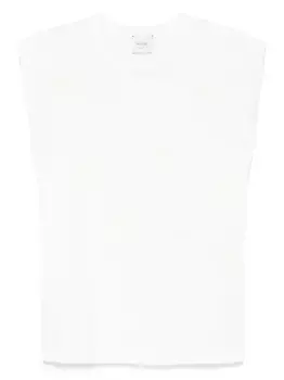 Топ с вышивкой Alysi, белый