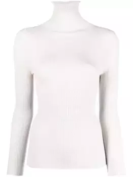 Топ с высоким воротником Fabiana Filippi, серый