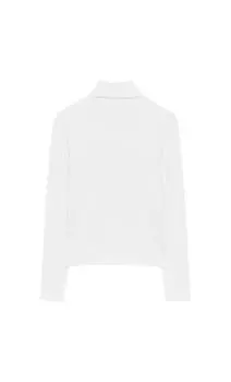 Топ с высоким воротником Stradivarius