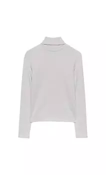 Топ с высоким воротником Stradivarius