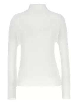 Топ с высоким воротом Issey Miyake, белый