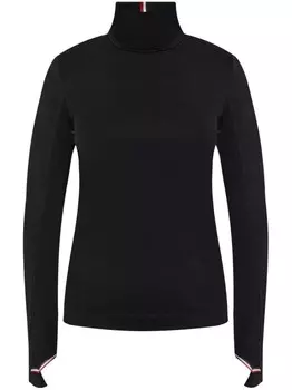 Топ с высоким воротом Moncler Grenoble, черный