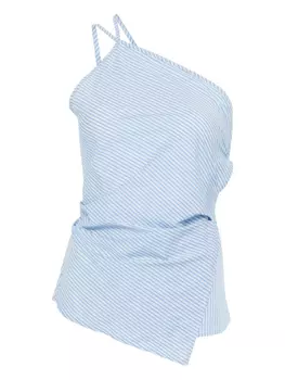 Топ с запахом Closed, синий