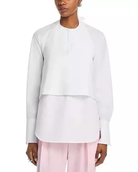 Топ с запахом WARDROBE.NYC, белый