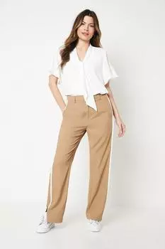 Топ с завязками и развевающимися рукавами Wallis, белый