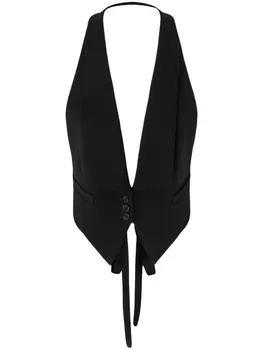 Топ с завязками PINKO, черный