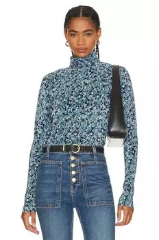 Топ Sabina Musayev Lee, цвет Turquoise Print