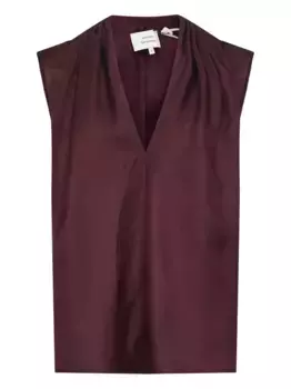 Топ Sade с V-образным вырезом LouLou de Saison, красный