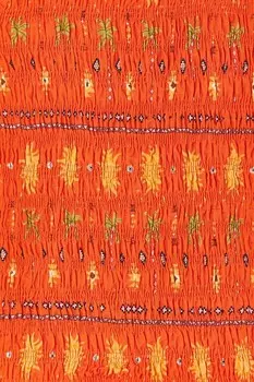 Топ SAHARA SHIRRED FRANCESCA Never Fully Dressed, оранжевый