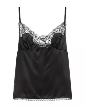 Топ Saint Laurent, черный