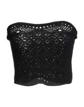 Топ Saint Laurent, черный