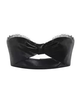 Топ Saint Laurent, черный