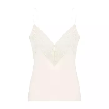 Топ Saint Laurent Silk, бежевый