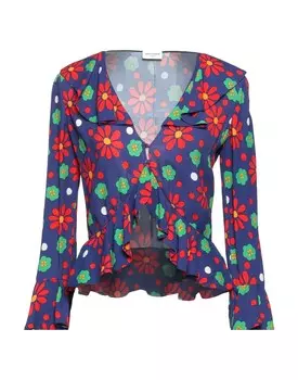 Топ Saint Laurent, синий