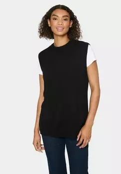 Топ Saint Tropez, черный