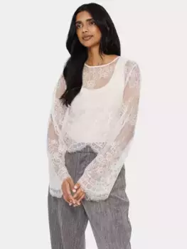 Топ Saint Tropez Gigi Floral Lace, цвет ice