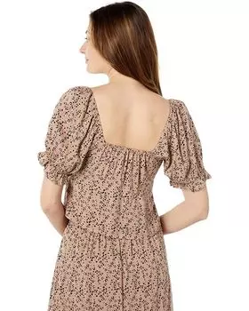 Топ Saltwater Luxe Leander Short Sleeve Top, цвет Fawn