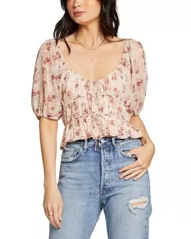 Топ Saltwater Luxe с короткими рукавами, цвет multi