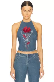 Топ Samantha Loba, indigo