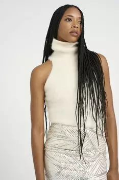 Топ SANA ROLLNECK Gestuz, молочный