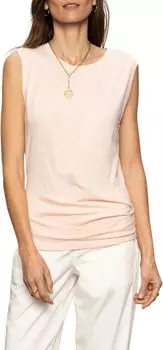 Топ Sanctuary Draped Tank, цвет Earth Pink