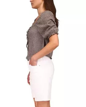 Топ Sanctuary Remember Me Gingham Top, цвет Chocolate Gingham