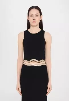 Топ sandro, черный