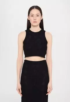 Топ sandro, черный